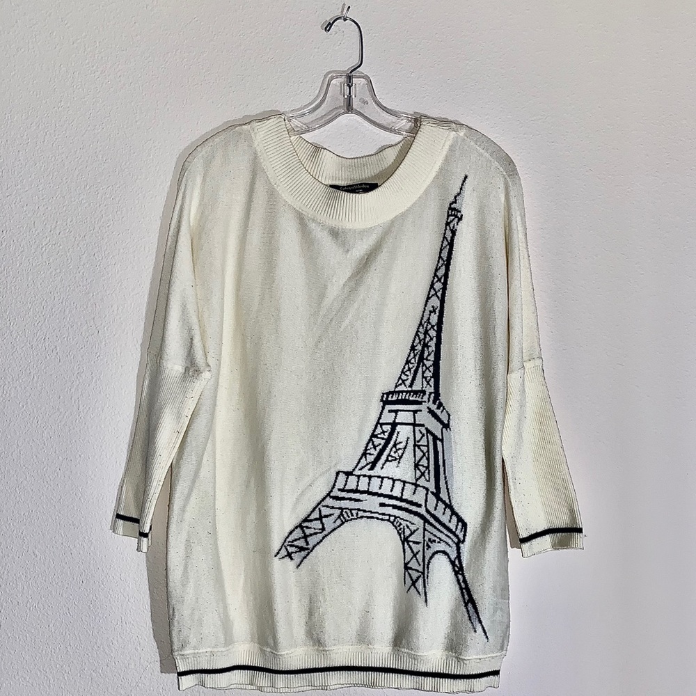 Eiffel Tower Sweater (Catherine Malandrino)